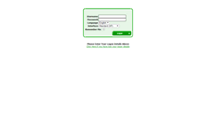 Desktop Screenshot of cp.glodns.net